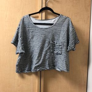 Boxy crop t short American apparel